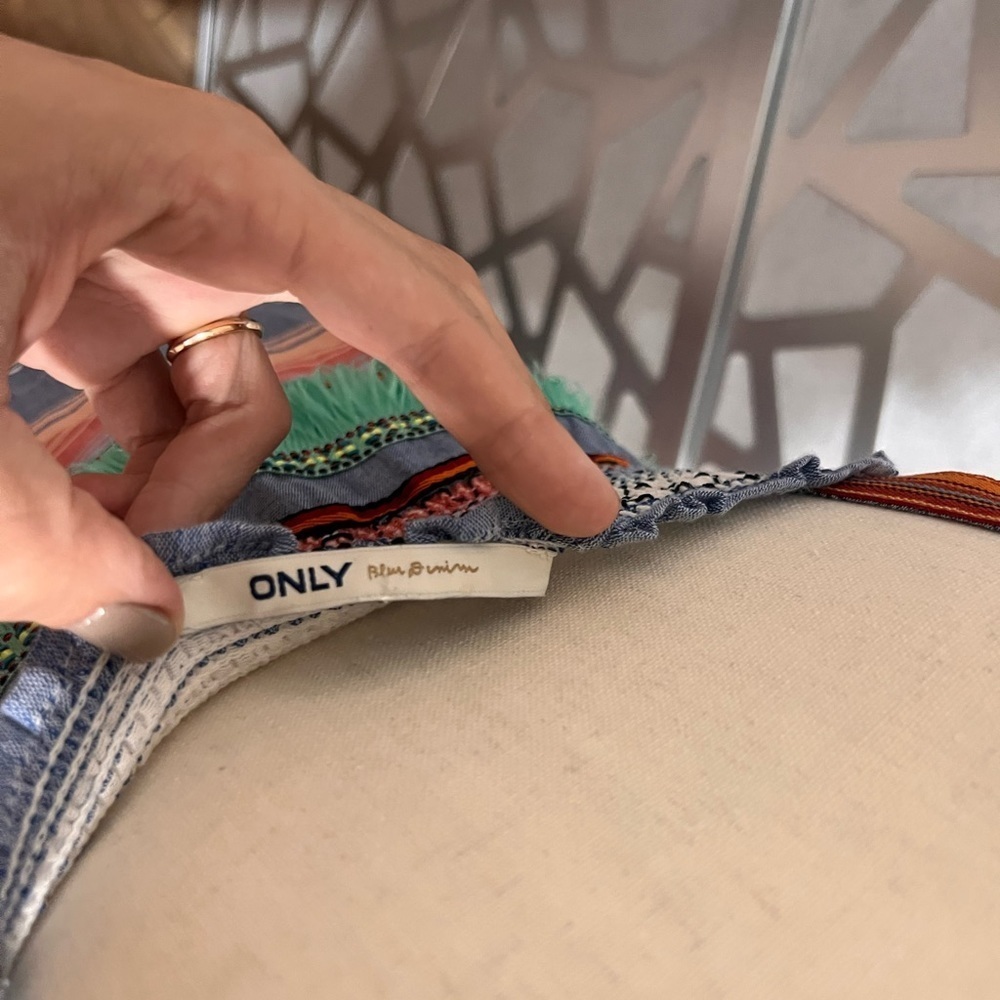 TIERED summer dress in cotton - Picture 3 of 3